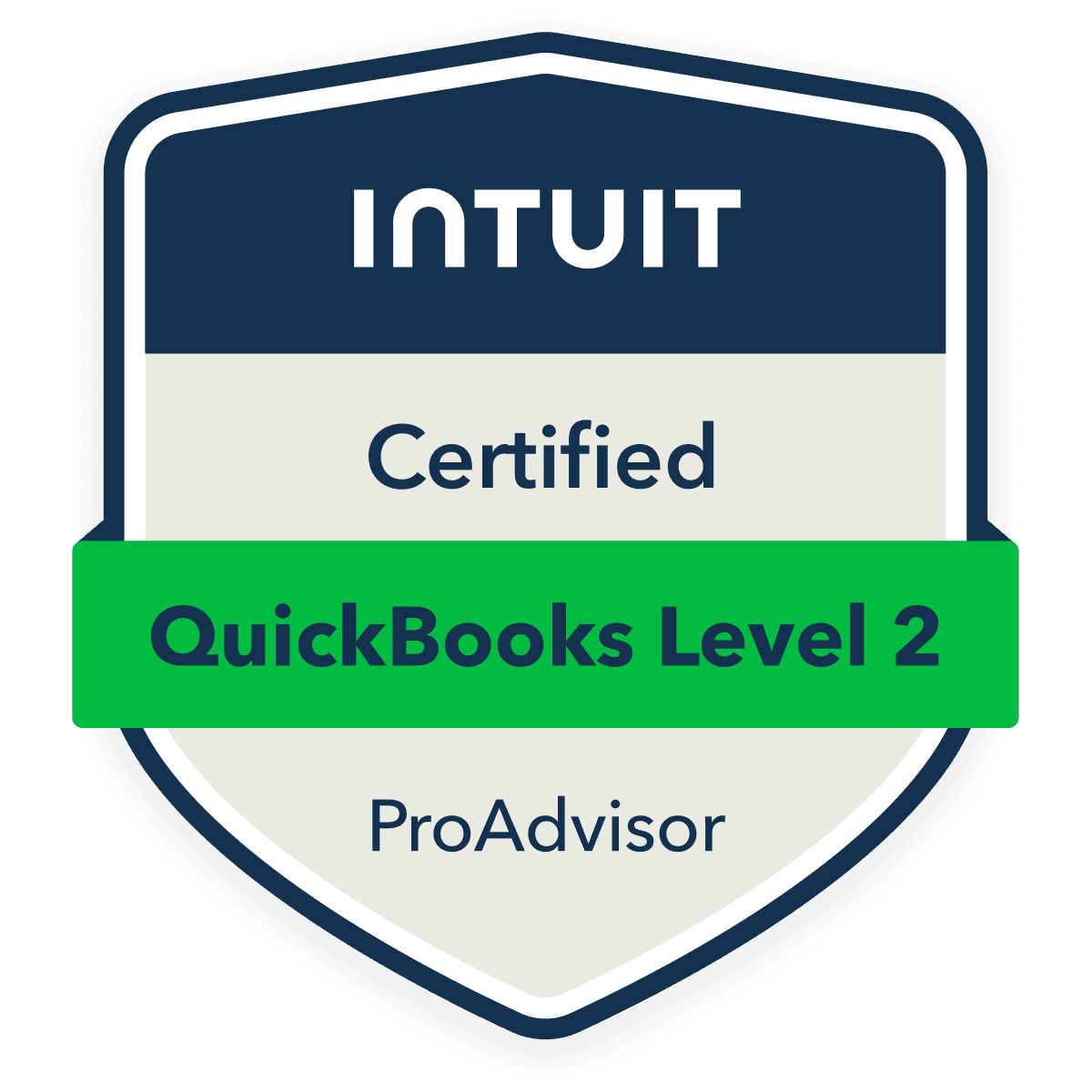 Intuit Certified QuickBooks Level 2 ProAdvisor
